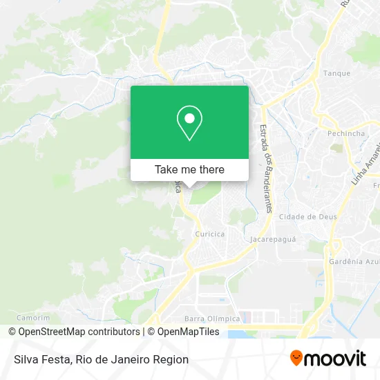 Silva Festa map