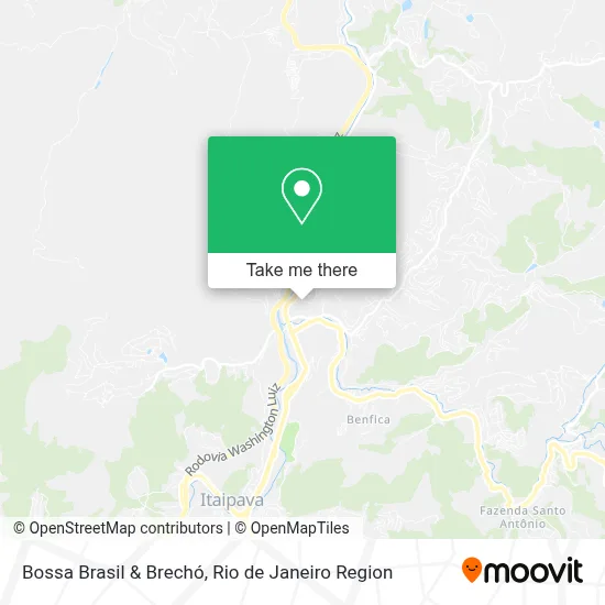 Bossa Brasil & Brechó map