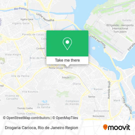 Drogaria Carioca map