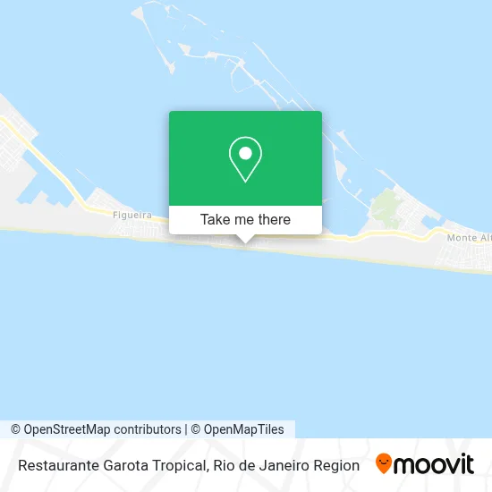 Restaurante Garota Tropical map