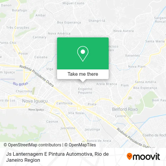 Js Lanternagem E Pintura Automotiva map