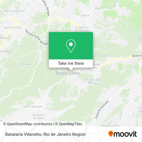 Batataria Vilanetto map