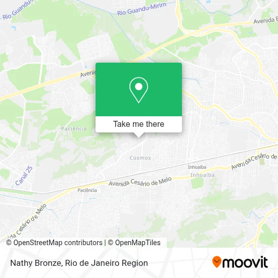 Nathy Bronze map