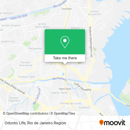 Odonto Life map