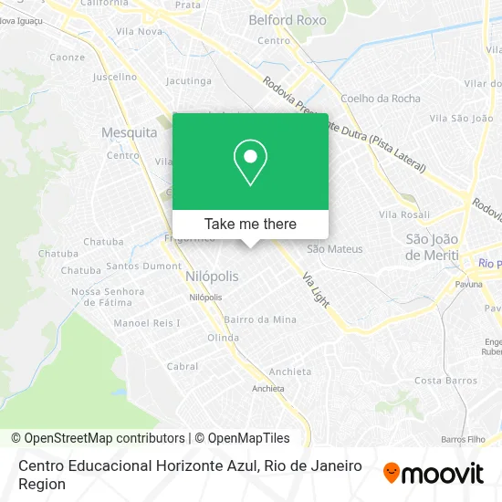 Centro Educacional Horizonte Azul map