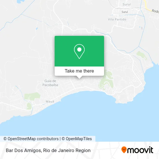 Bar Dos Amigos map