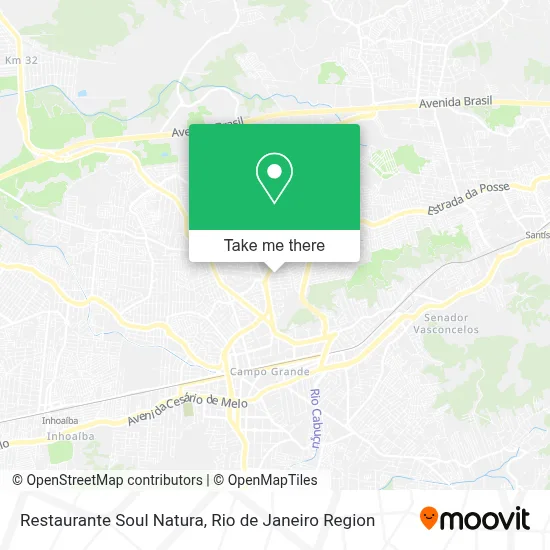 Restaurante Soul Natura map
