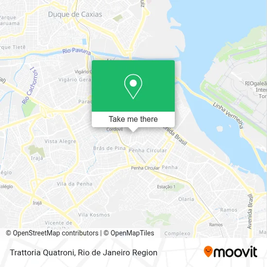 Trattoria Quatroni map