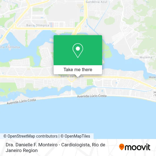 Dra. Danielle F. Monteiro - Cardiologista map