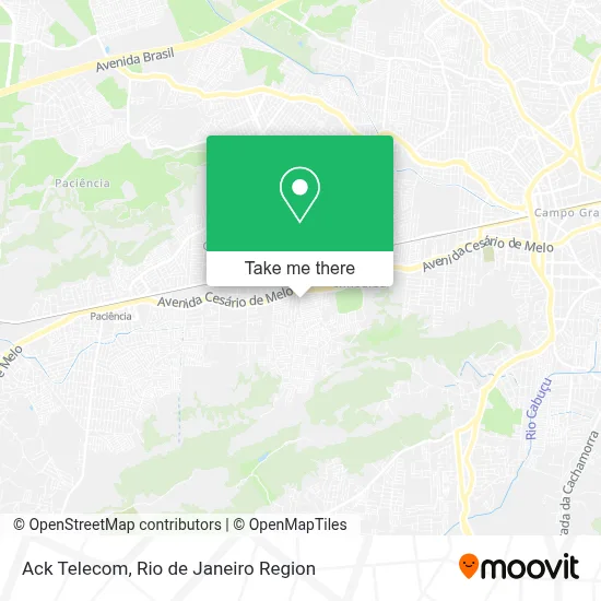Ack Telecom map
