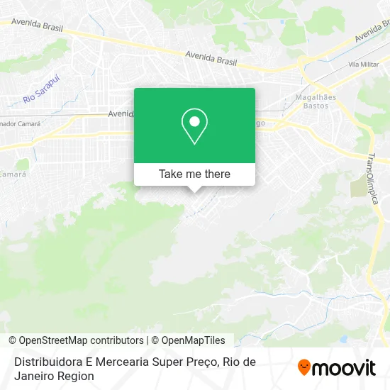Distribuidora E Mercearia Super Preço map