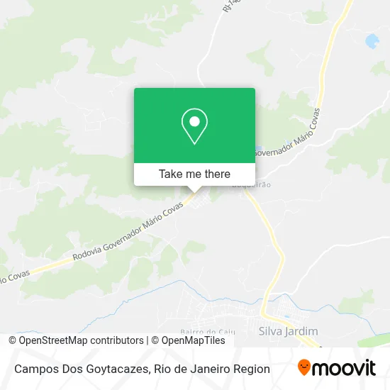 Campos Dos Goytacazes map