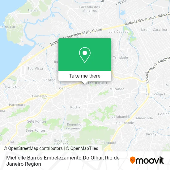 Michelle Barros Embelezamento Do Olhar map