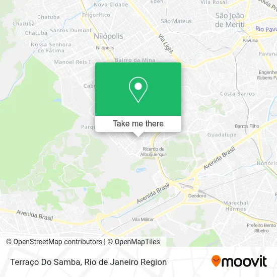 Terraço Do Samba map