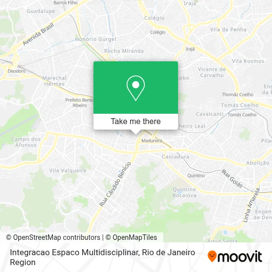 Integracao Espaco Multidisciplinar map