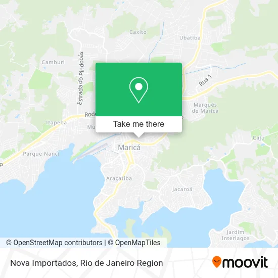 Nova Importados map