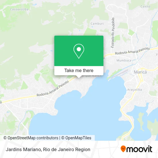 Jardins Mariano map