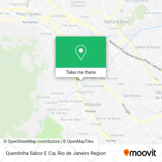 Quentinha Sabor E Cia map