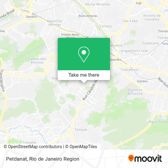 Petdanat map