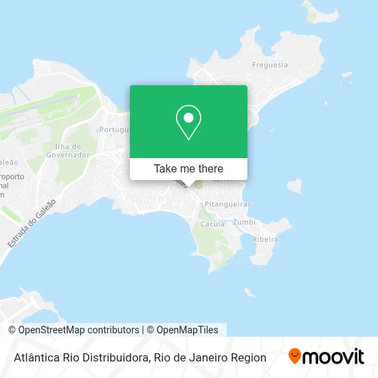 Atlântica Rio Distribuidora map