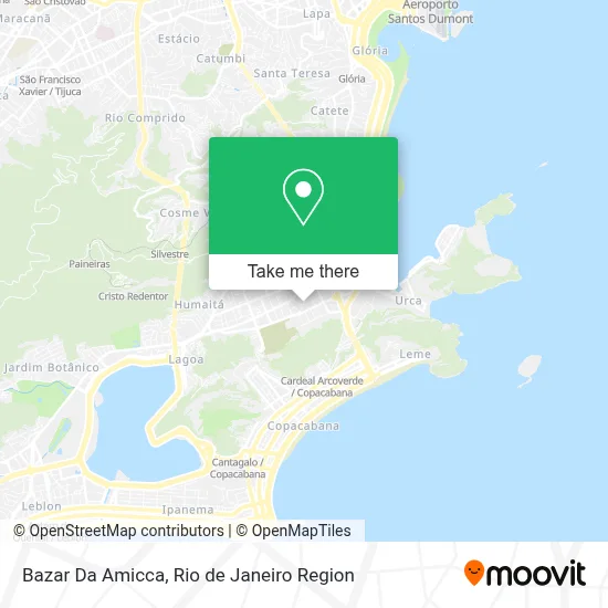 Bazar Da Amicca map