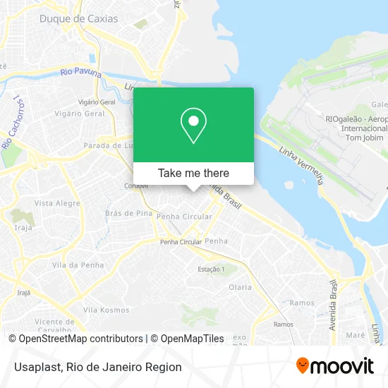 Usaplast map