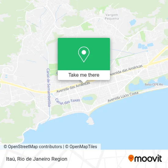 Itaú map