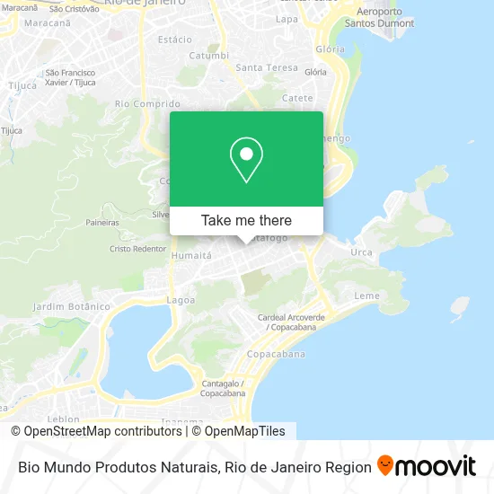 Bio Mundo Produtos Naturais map