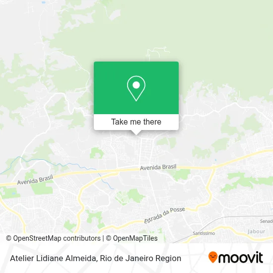 Atelier Lidiane Almeida map