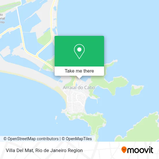 Villa Del Mat map