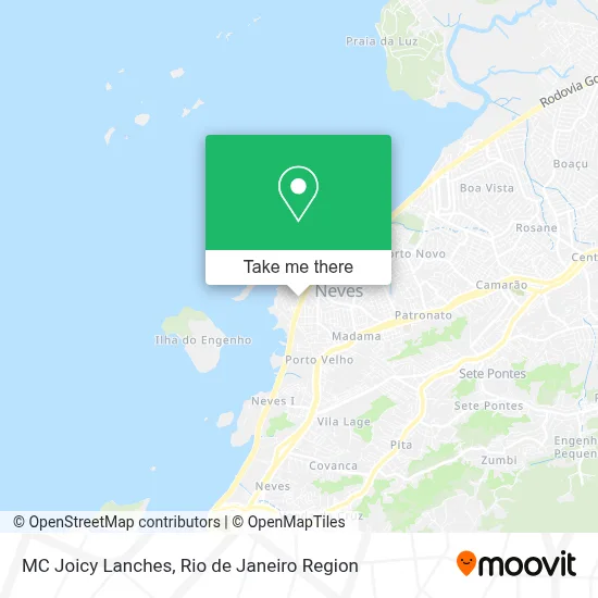 MC Joicy Lanches map
