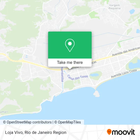 Loja Vivo map