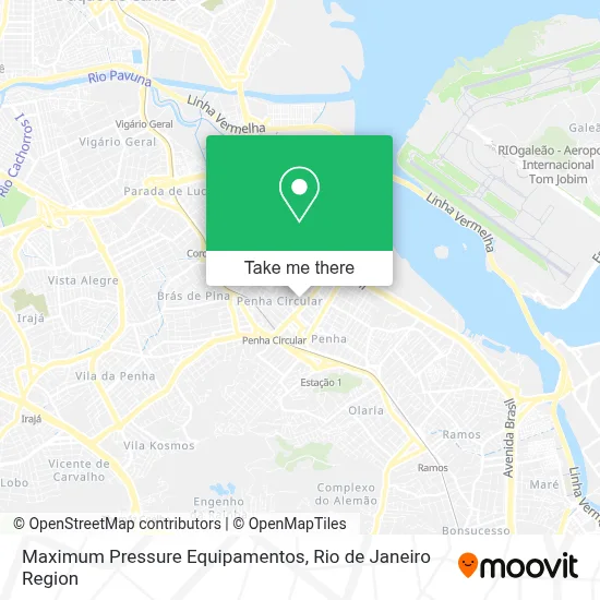 Maximum Pressure Equipamentos map