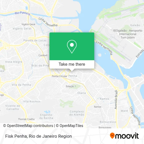 Fisk Penha map