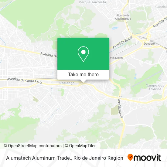 Alumatech Aluminum Trade. map