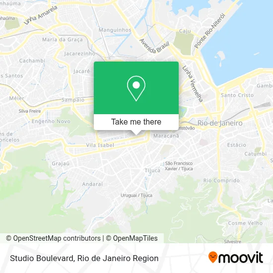 Studio Boulevard map