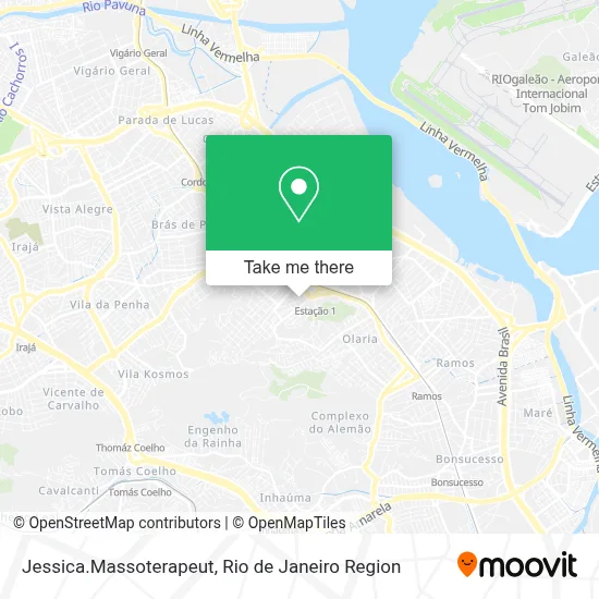 Jessica.Massoterapeut map