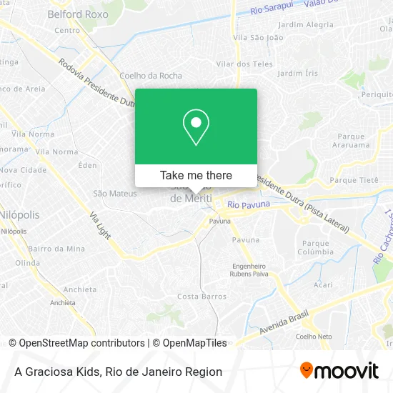 A Graciosa Kids map