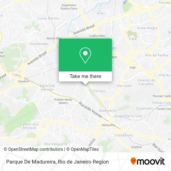Parque De Madureira map