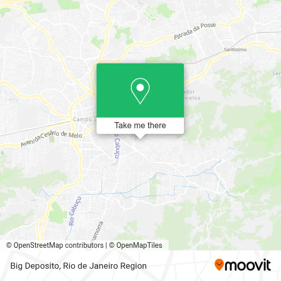 Big Deposito map