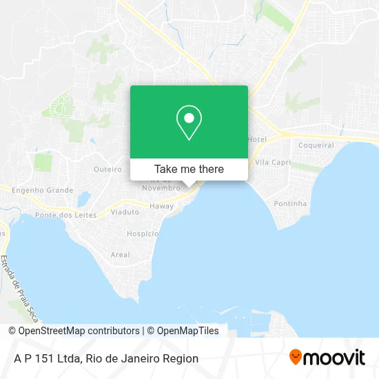 A P 151 Ltda map