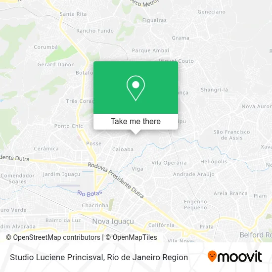 Studio Luciene Princisval map