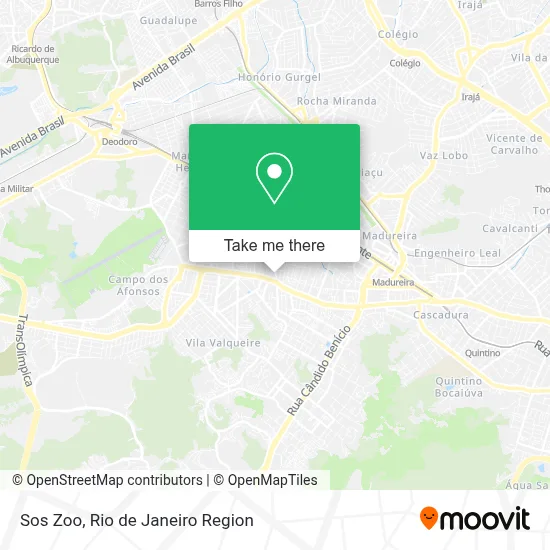 Sos Zoo map