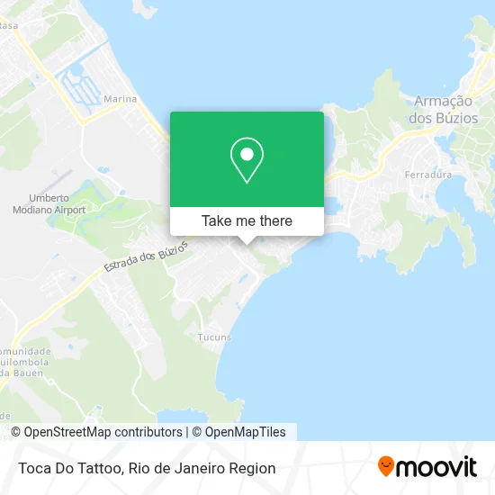 Toca Do Tattoo map