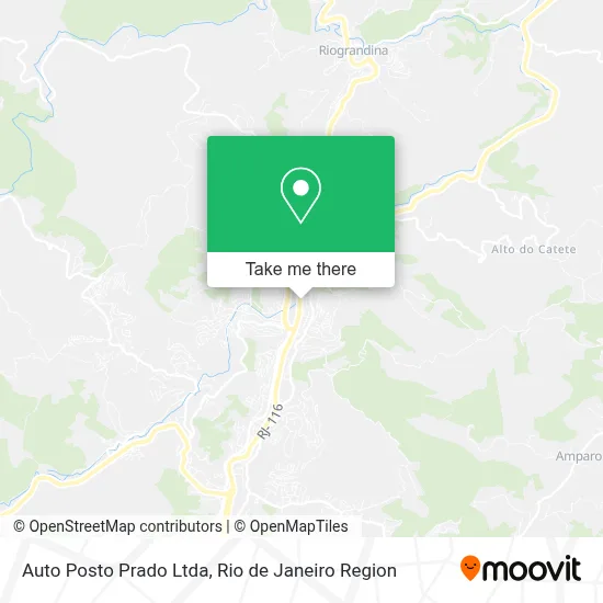 Auto Posto Prado Ltda map