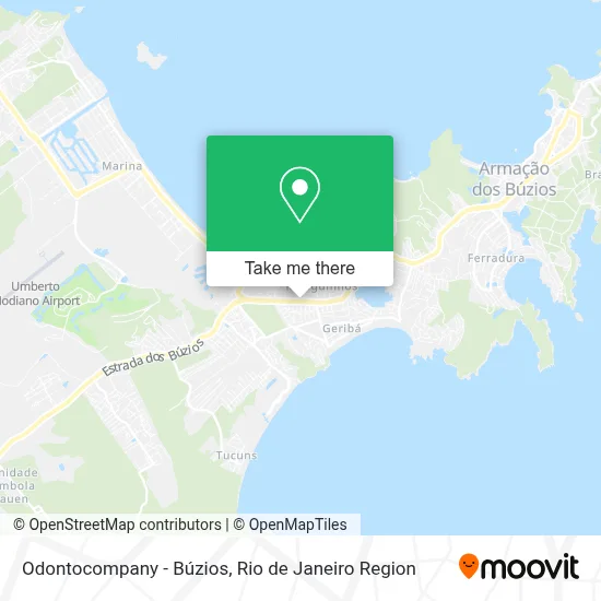 Odontocompany - Búzios map