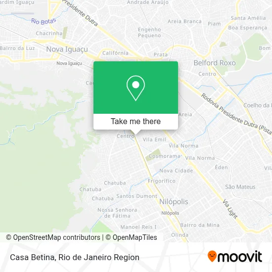 Casa Betina map