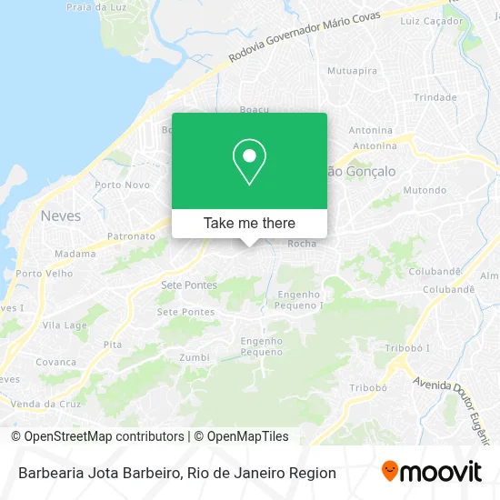 Barbearia Jota Barbeiro map