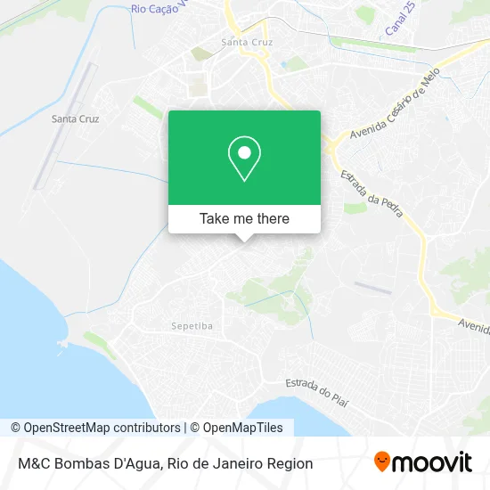 M&C Bombas D'Agua map