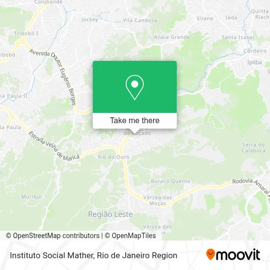 Instituto Social Mather map